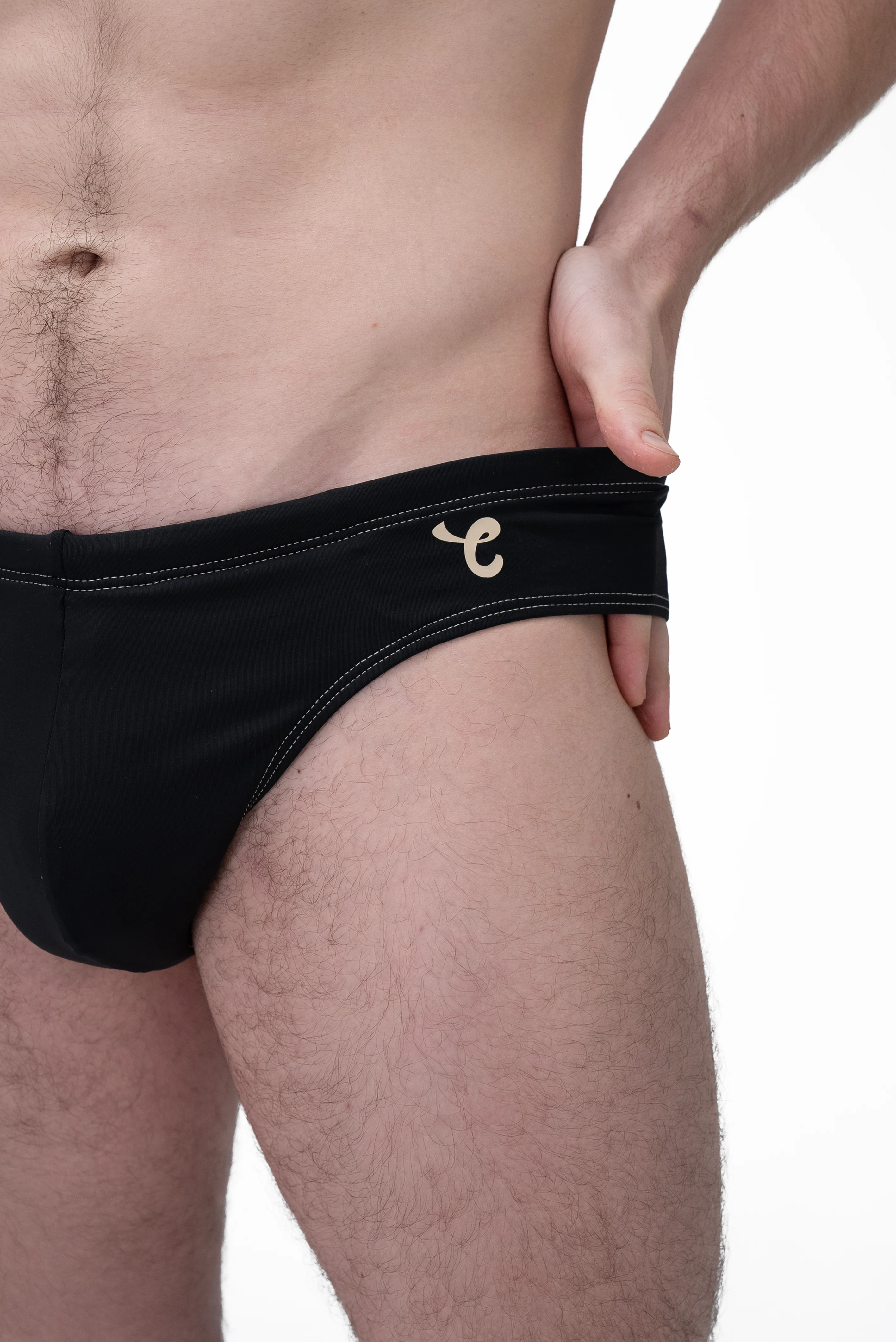Black Swim Briefs - Image 5