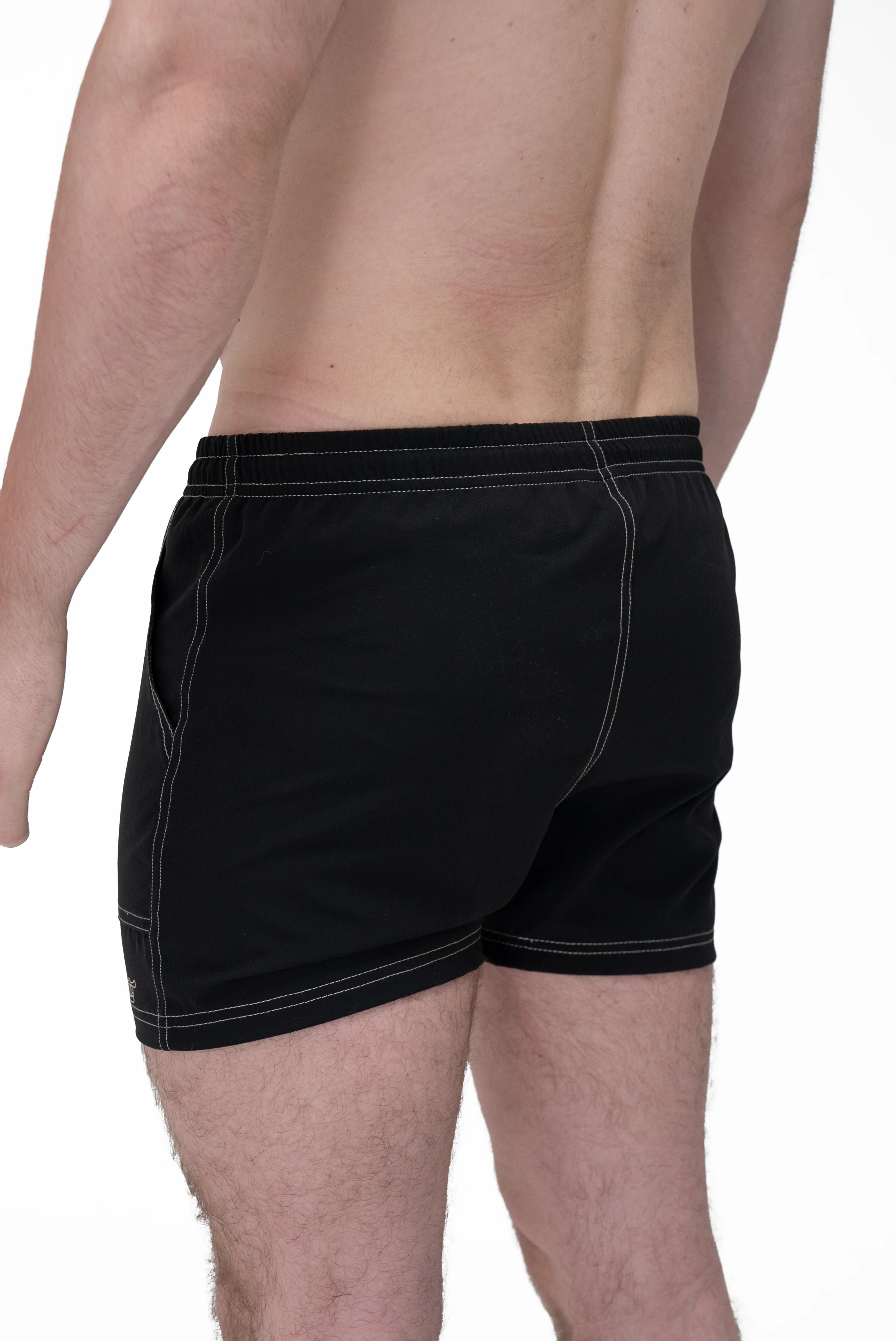 Black Swim Trunks - Image 4